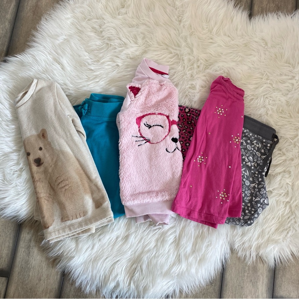 Girls Size 4 Warm Cozy Outfits Cat Outfit Polar Bear Outfit